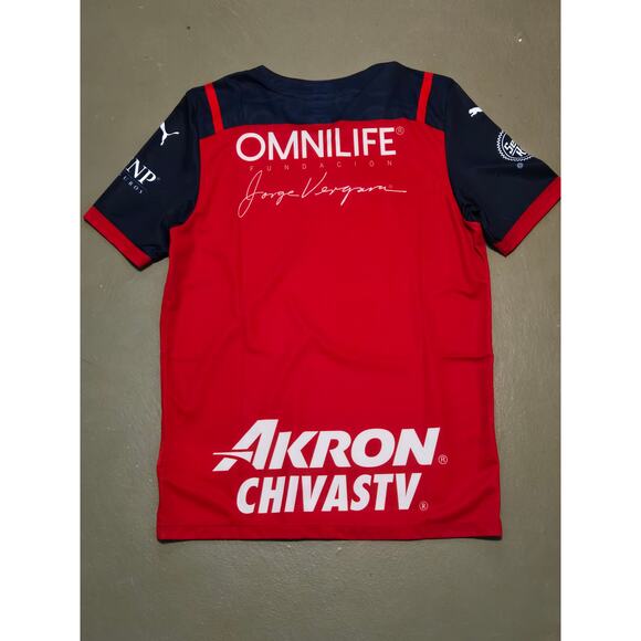 NWT Puma Guadalajara Chivas Alternative‎ Red Soccer Jersey Men's Size Medium - Picture 4 of 7
